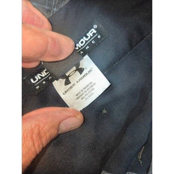 Under Armour Mens Performance Pants 34x32 Gray Striped - Picture 5 of 9